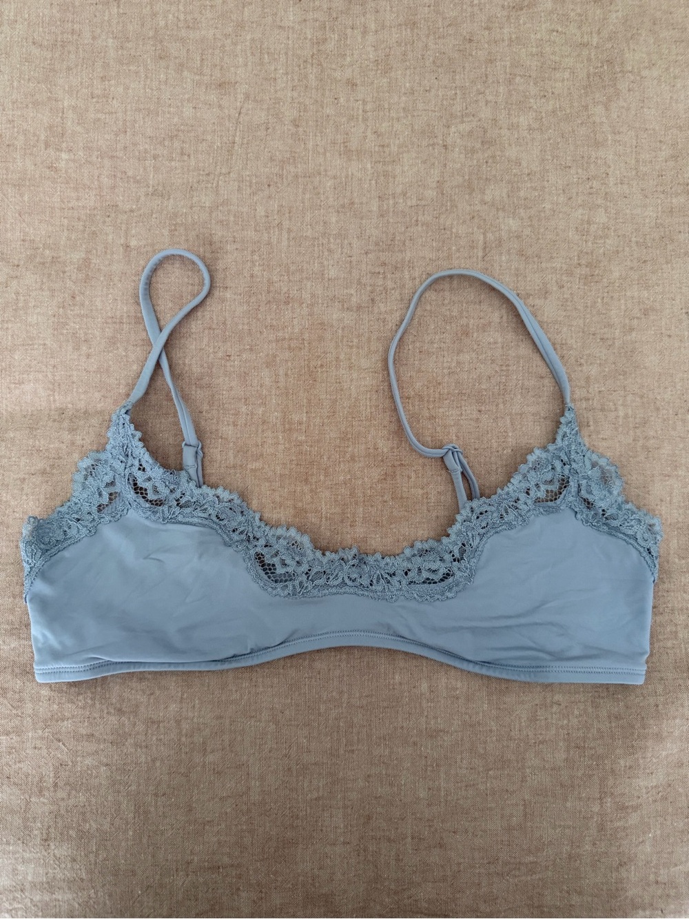 SKIMS Fits Everybody Lace Scoop Bralette -  M